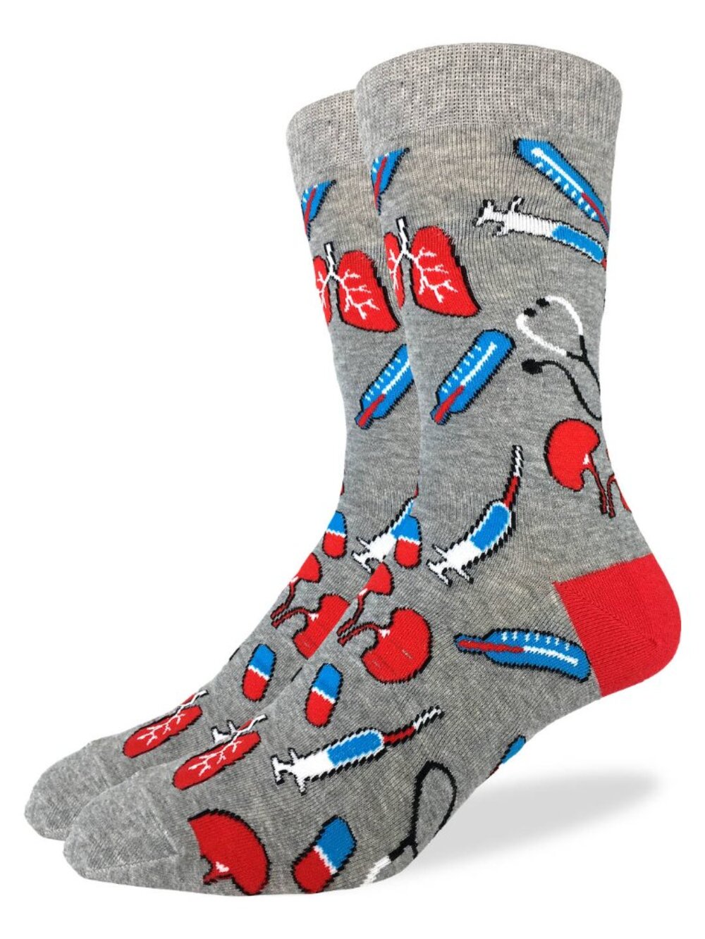 Men's Good Luck Sock Crew Socks | Medical Socks | NWT